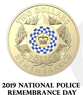 2019 Police Coin (Circulated Condition)