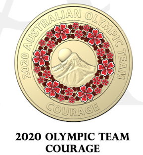 2020 Olympic coins (Circulated Condition)