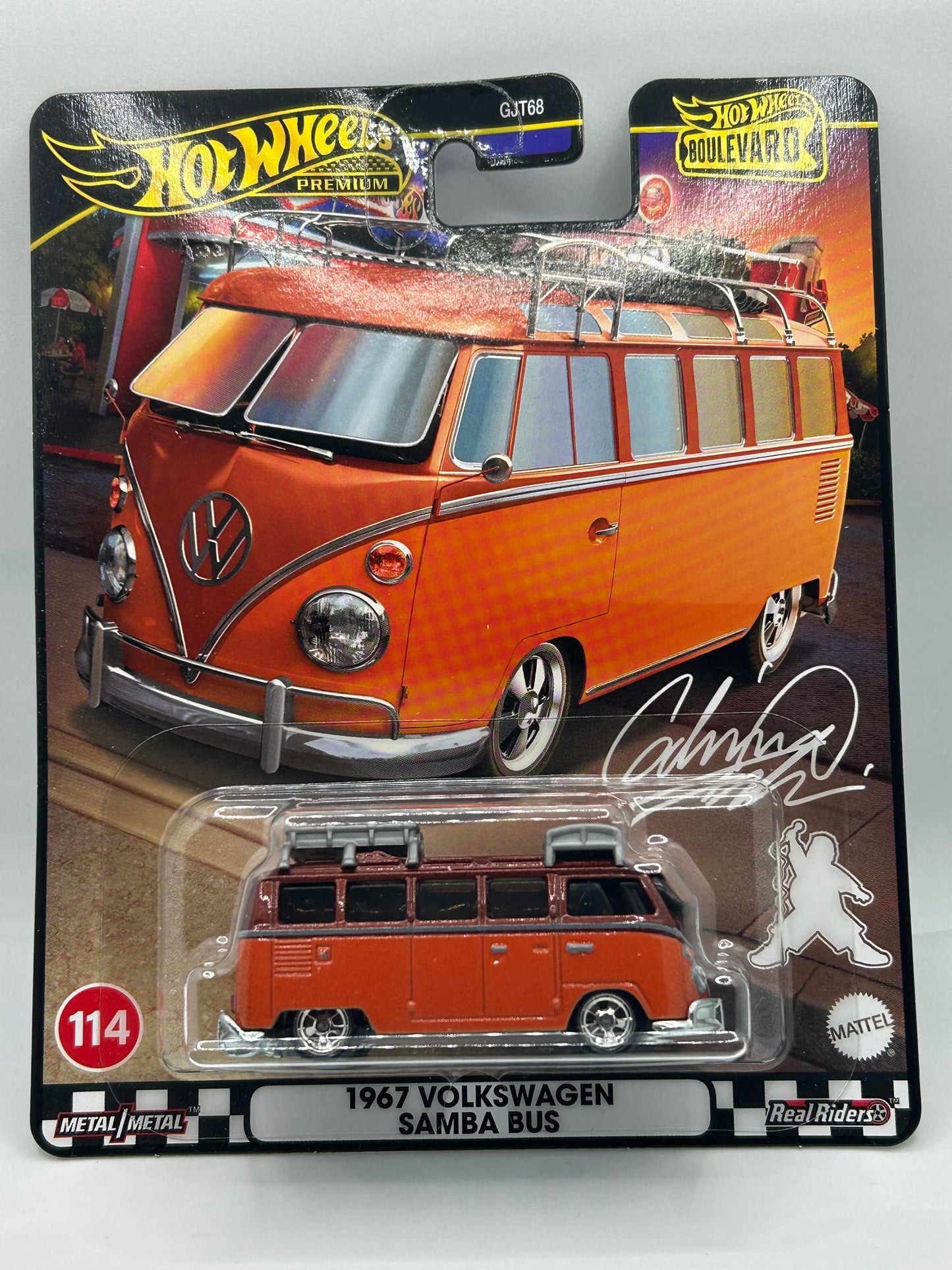 Hot Wheels 2024 - Pop Culture - Volkswagen Kool Kombi Mattel 80th Anniversary