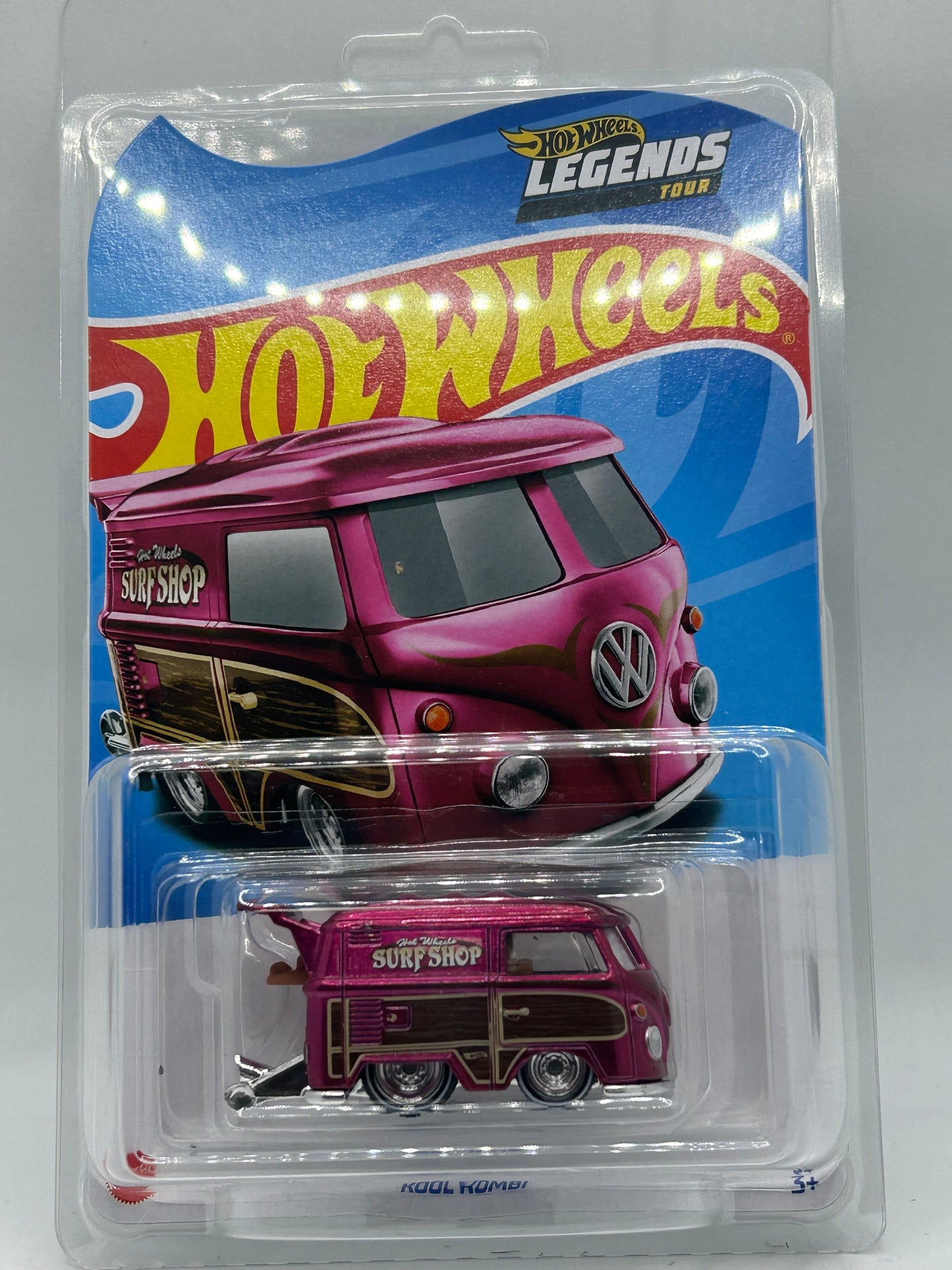 Hot Wheels Legends Tour 2024 Collector Edition Kool Kombi Pink / New
