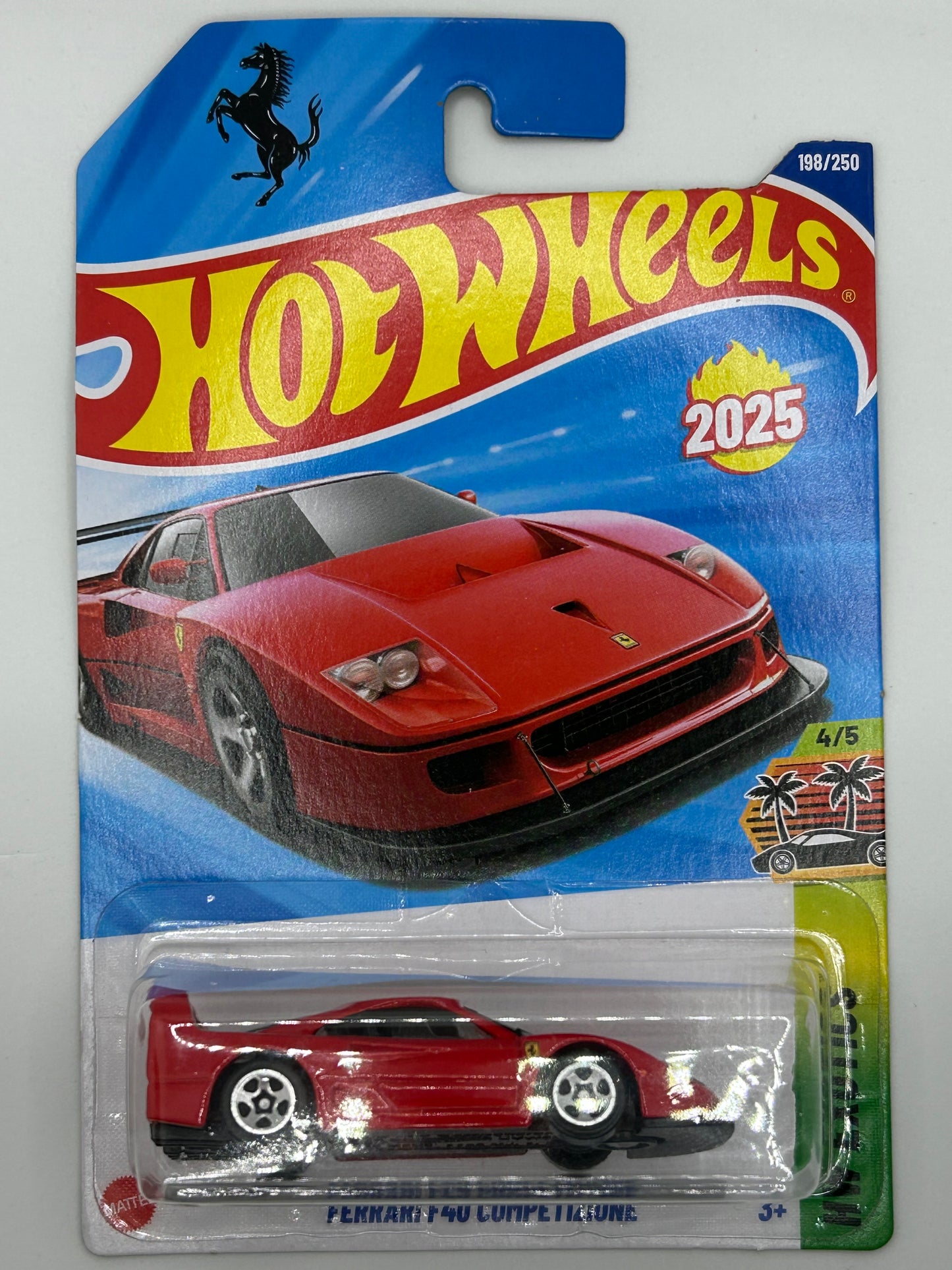 Hot Wheels 2025 Ferrari F40 COMPETIZIONE Red HW Exotics New