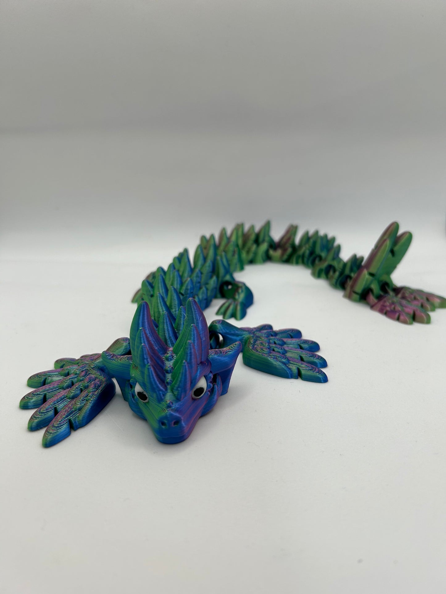 3D printed dragon 30cm.