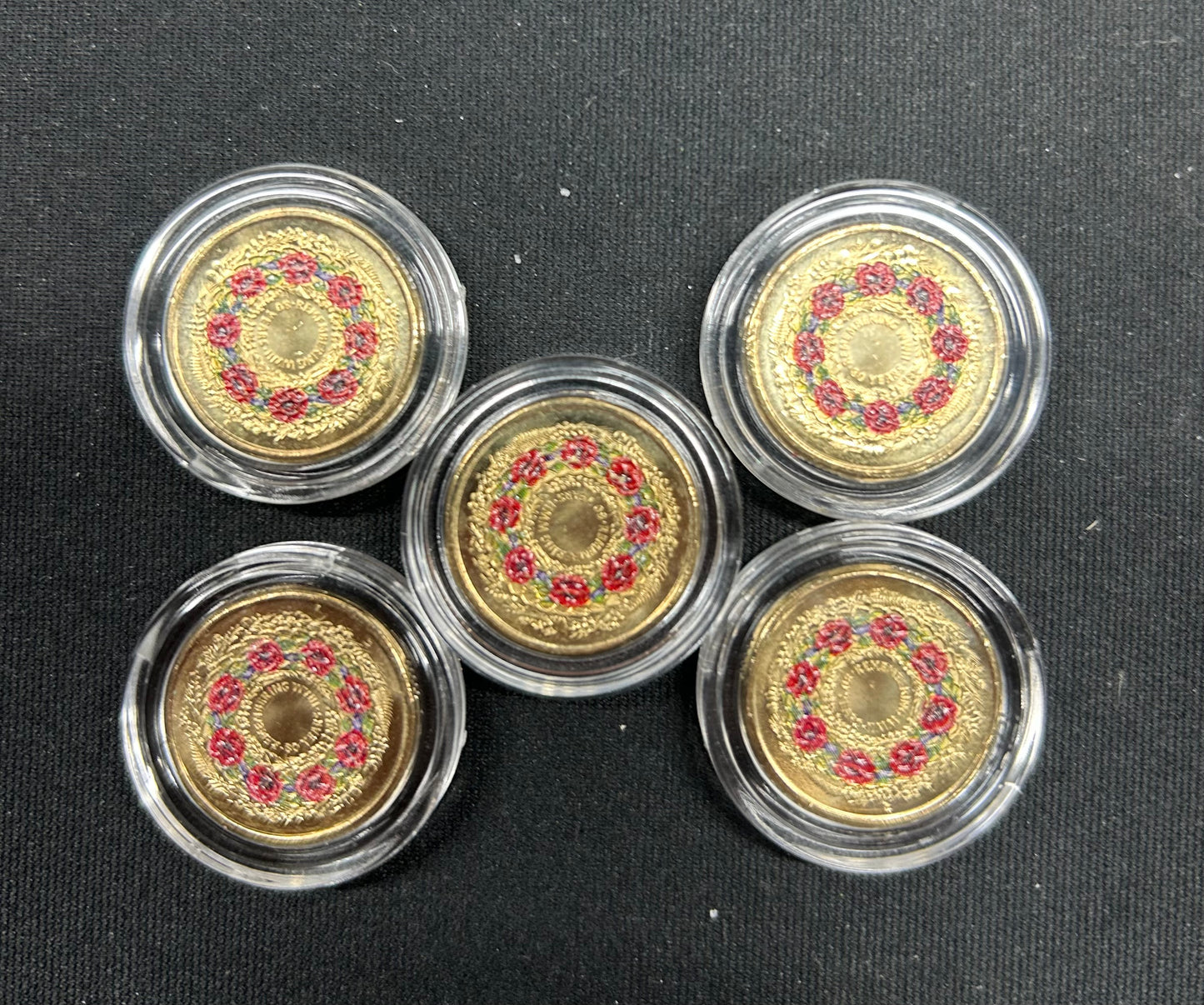 UNC $2 coins in lighthouse capsule