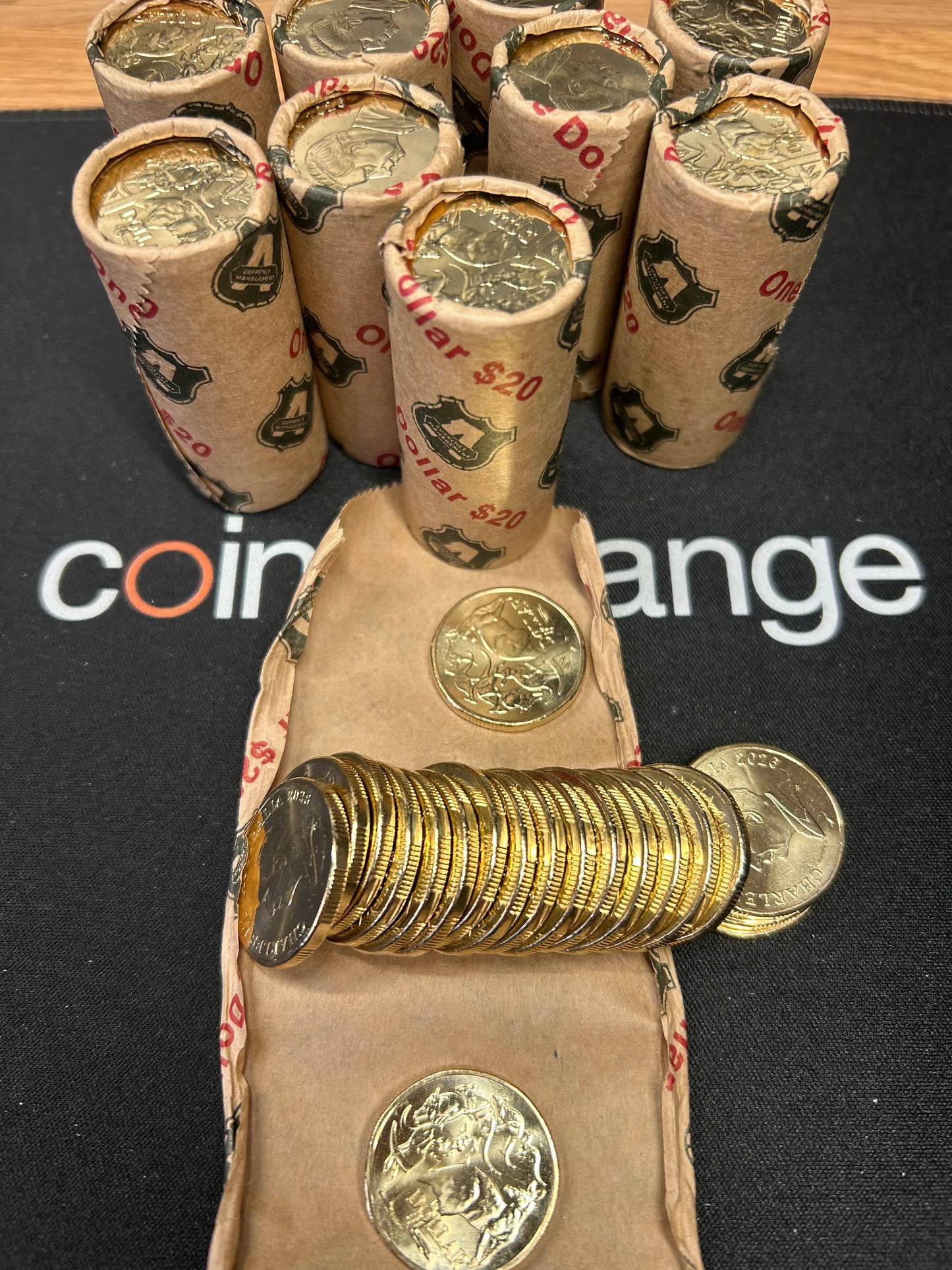 2026 6 MOB security roll- coins aUNC
