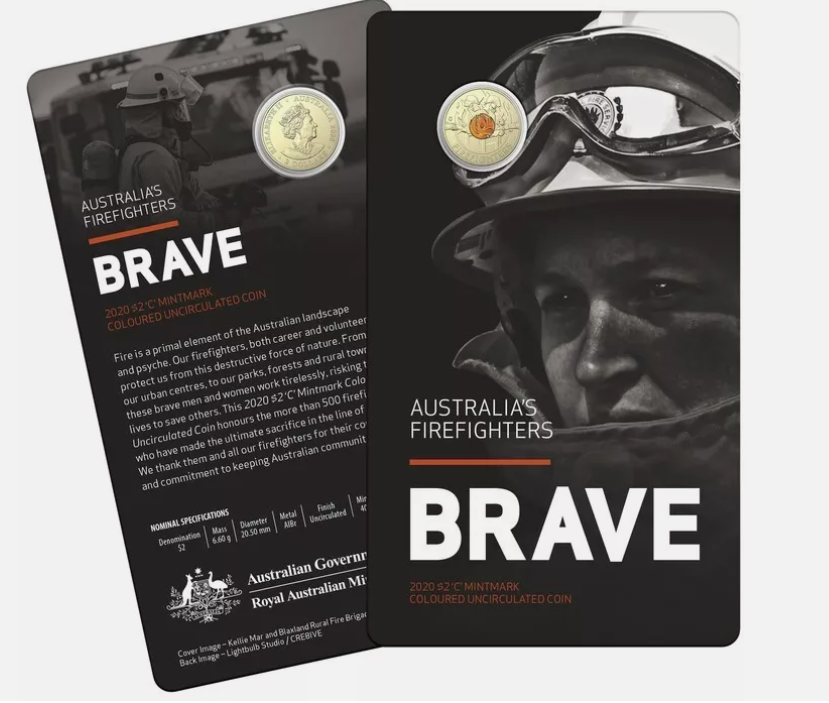 2020 “C Mint” Fire Fighter coin