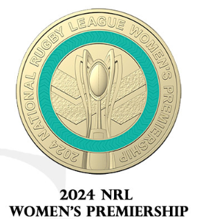 2024 NRL $2 Coins (Circulated Condition)
