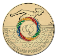 2016 $2 Rio Olympic and Paralympic coins (Circulated Condition)