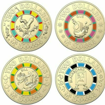 2019 Mr Squiggle (Circulated Condition)