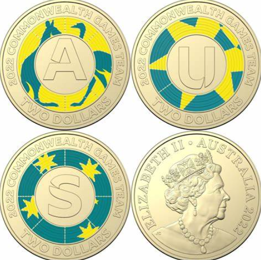 2022 Comm Games AUS (Circulated Condition)