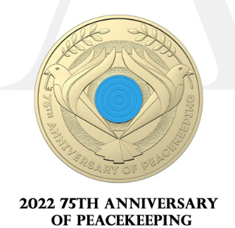 2022 $2 75th Anniversary of Peacekeeping (Circulated Condition)
