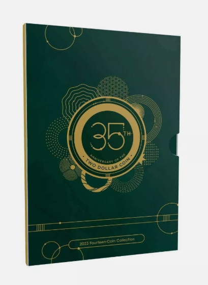 35th Anniversary of the $2 Coin 2023 $2 14-Coin Uncirculated Collection