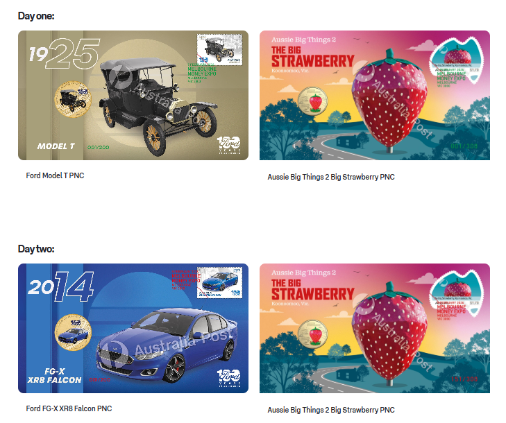 2026 ANDA Melbourne Money Expo - Show Postal and Numismatic Covers