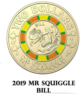 2019 Mr Squiggle (Circulated Condition)
