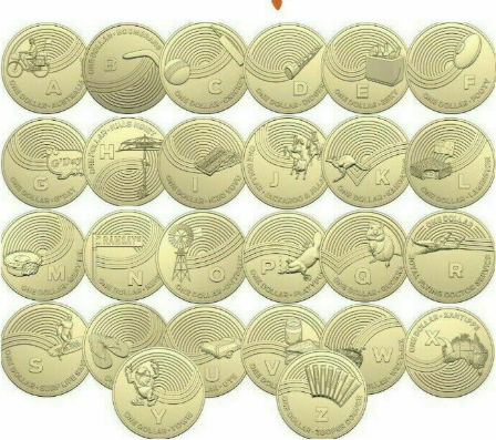 Great Aussie Coin Hunt 1 "2019" A-Z (Circulated Coins)