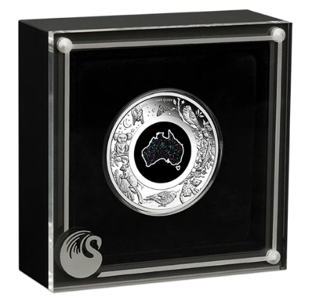 Great Southern Land - Nocturnal - 2026 1oz Silver Proof Opal Coin