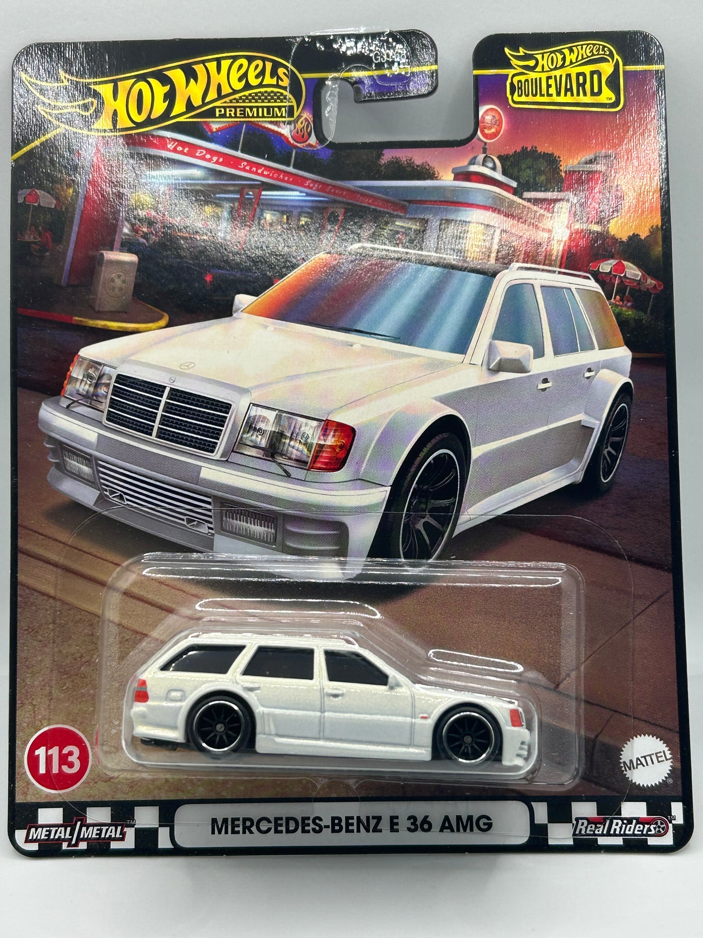 Hot Wheels Premium Mercedes-Benz E 36 AMG Boulevard #113 New 2024