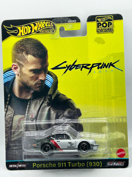 2024 Hot Wheels Premium Pop Culture Cyberpunk 2077 Porsche 911 Turbo (930)