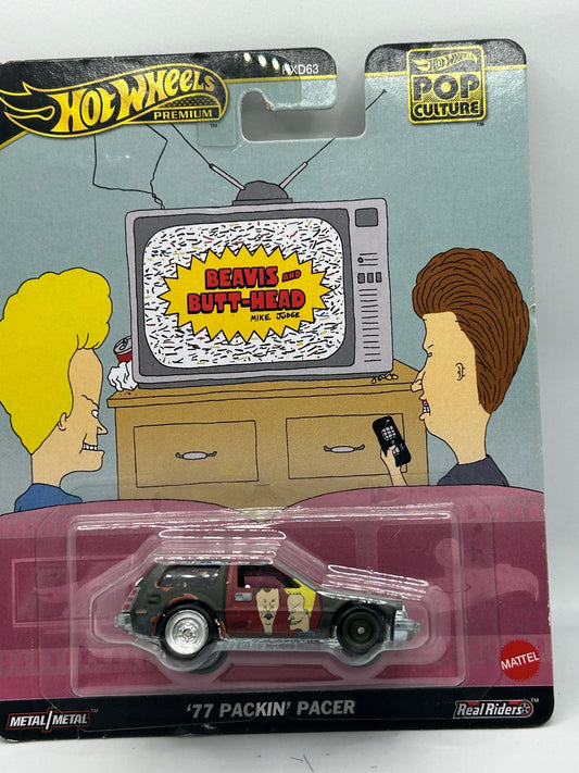 Hot Wheels Premium '77 Packing Pacer Beavis and Butt-Head Pop Culture.
