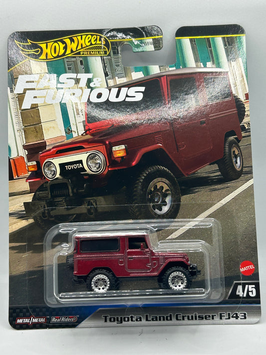 Hot wheels PREMIUM. TOYOTA LAND CRUISER FJ43. FAST&FURIOUS. 4/5.
