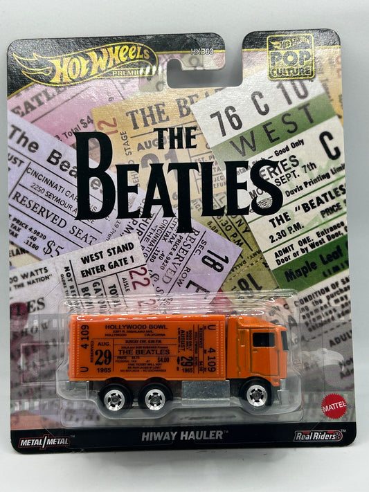 Hot Wheels - 2024 Pop Culture - Orange The Beatles Hiway Hauler Truck Brand New