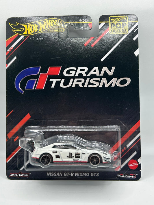 🎌🎌Hot Wheels Premium Nissan GTR Nismo GT3 Gran Turismo Pop Culture H32🎌🎌