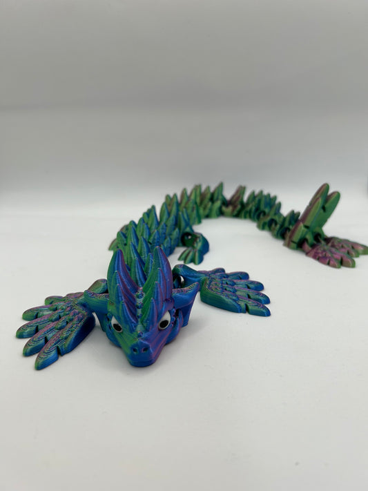 3D printed dragon 30cm.