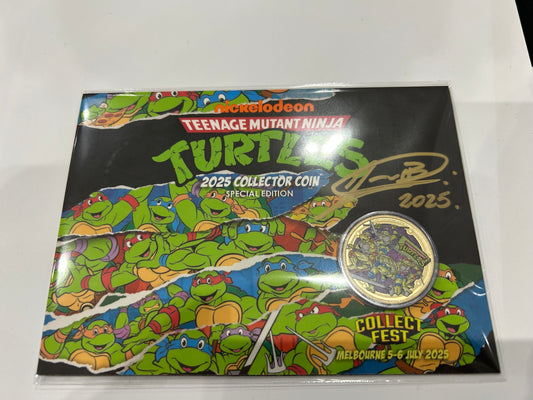 2025 $1 ‘P’ mint marked Teenage Mutant Ninja Turtles  🚨 Mintage of 1500