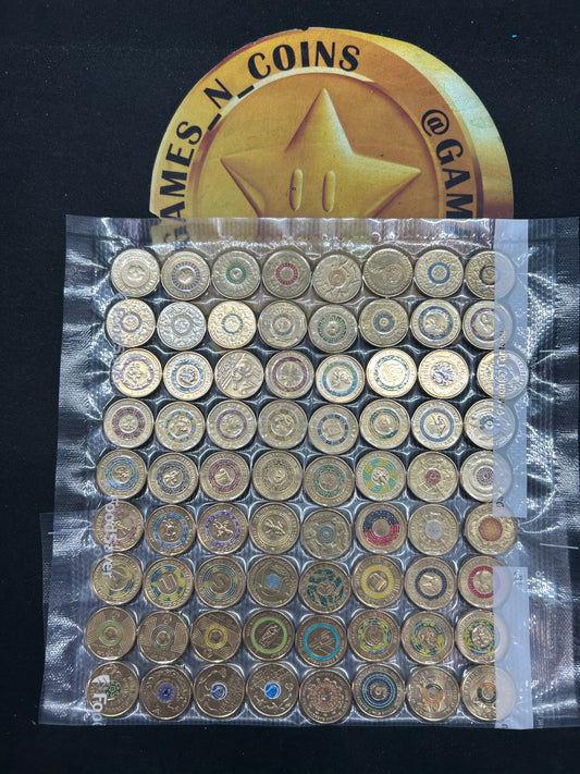 Bundle 1 - 72 Circulated Coins