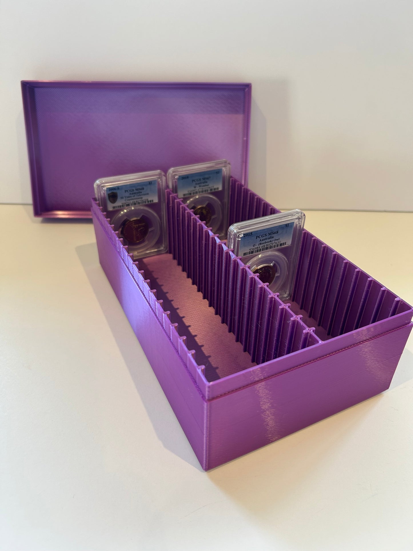PCGS Graded coin box - Holds 40 graded coins