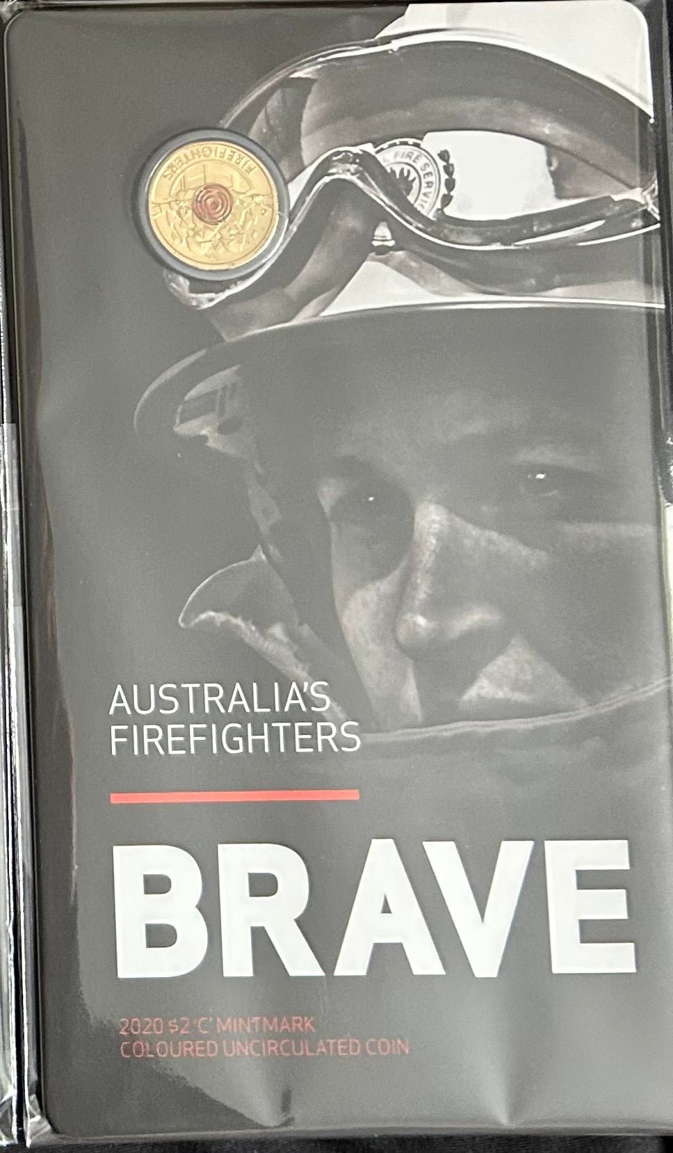 2020 “C Mint” Fire Fighter coin