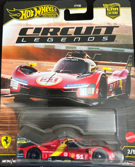 Hotwheels Circuit Legends Ferrari 499P