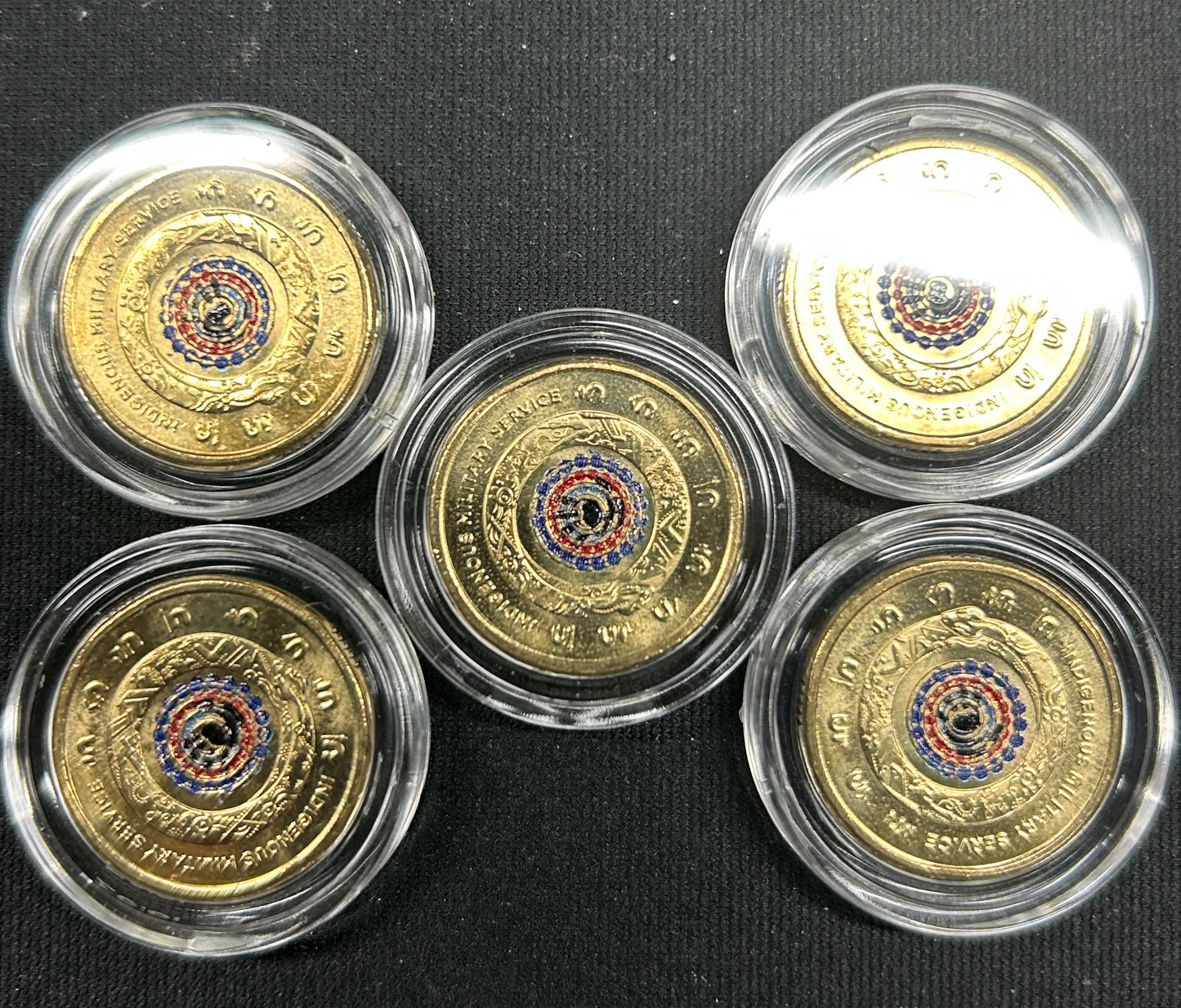 UNC $2 coins in lighthouse capsule