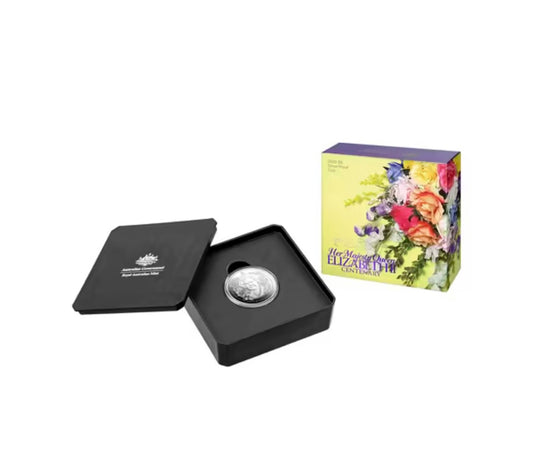 2026 $5 1oz Fine Silver Proof Coin – HM Queen Elizabeth II Centenary of Birth