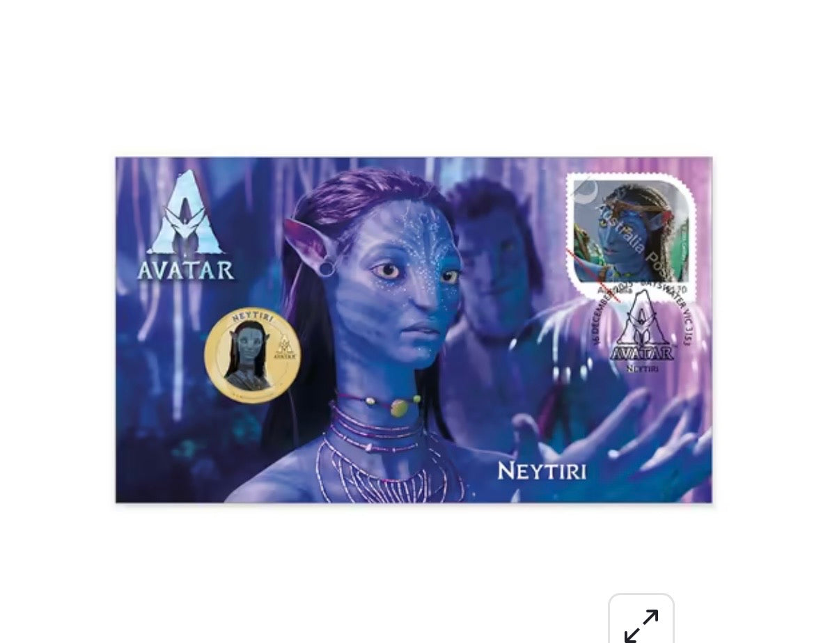 Avatar Neytiri & Jake Sully Postal Numismatic Cover (PNC)