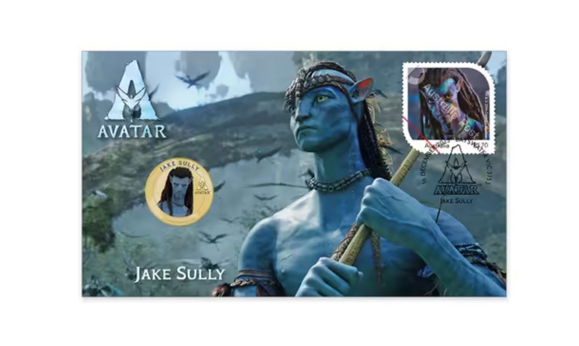 Avatar Neytiri & Jake Sully Postal Numismatic Cover (PNC)