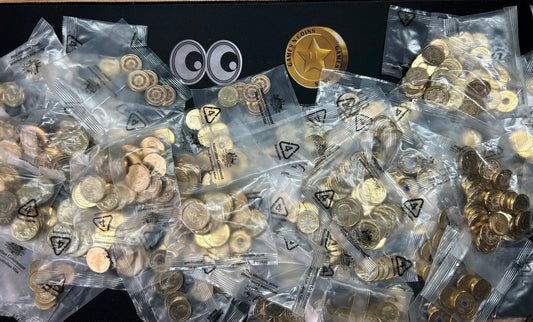 RAM Bags UNC Coin Selection