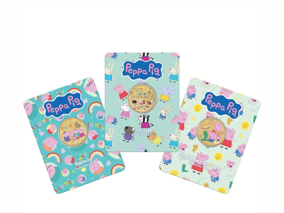 Peppa Pig 2026 Three-Coin Collection
