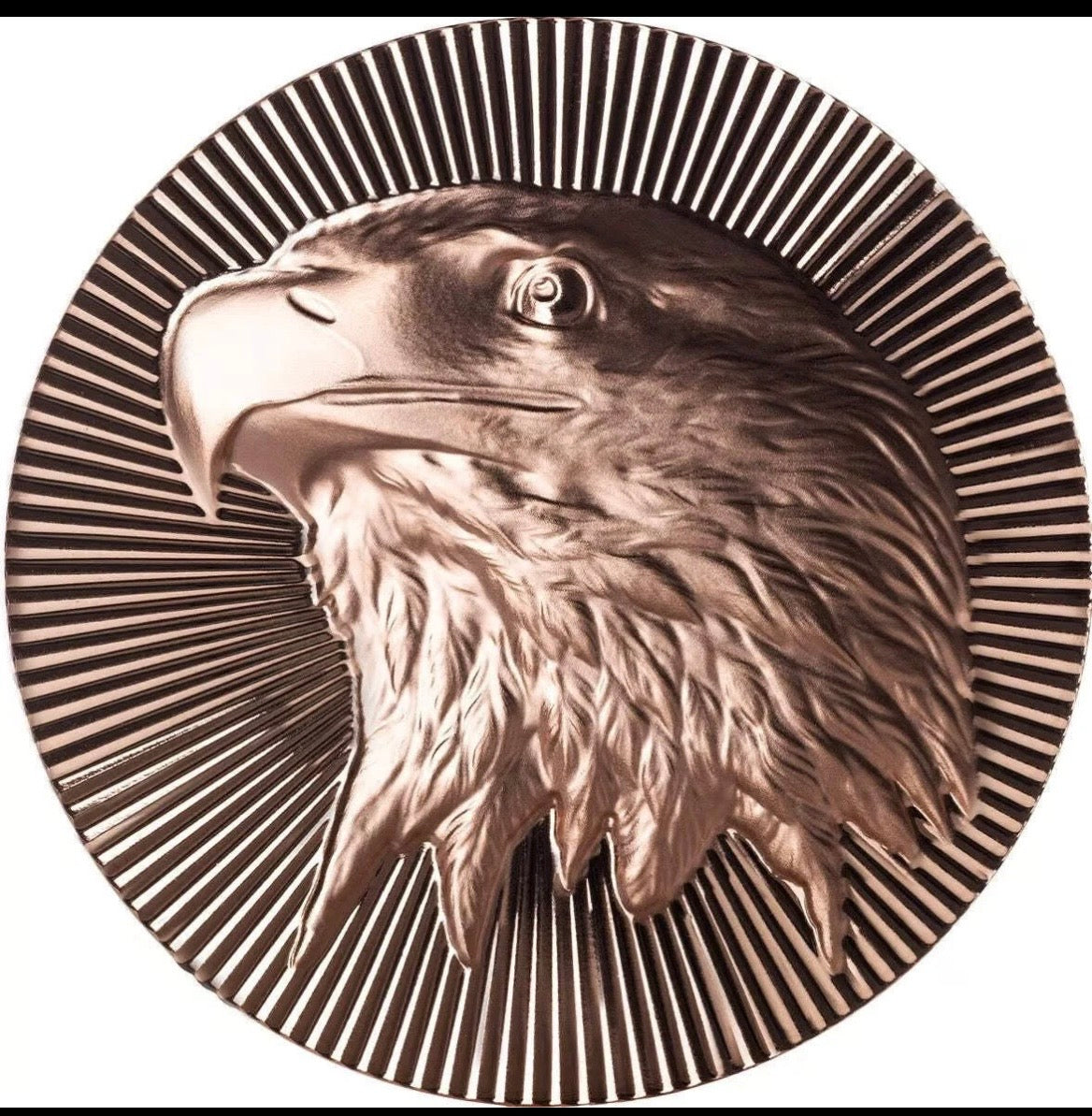 Scottsdale Mint Eagle Stacker 1oz Copper Round