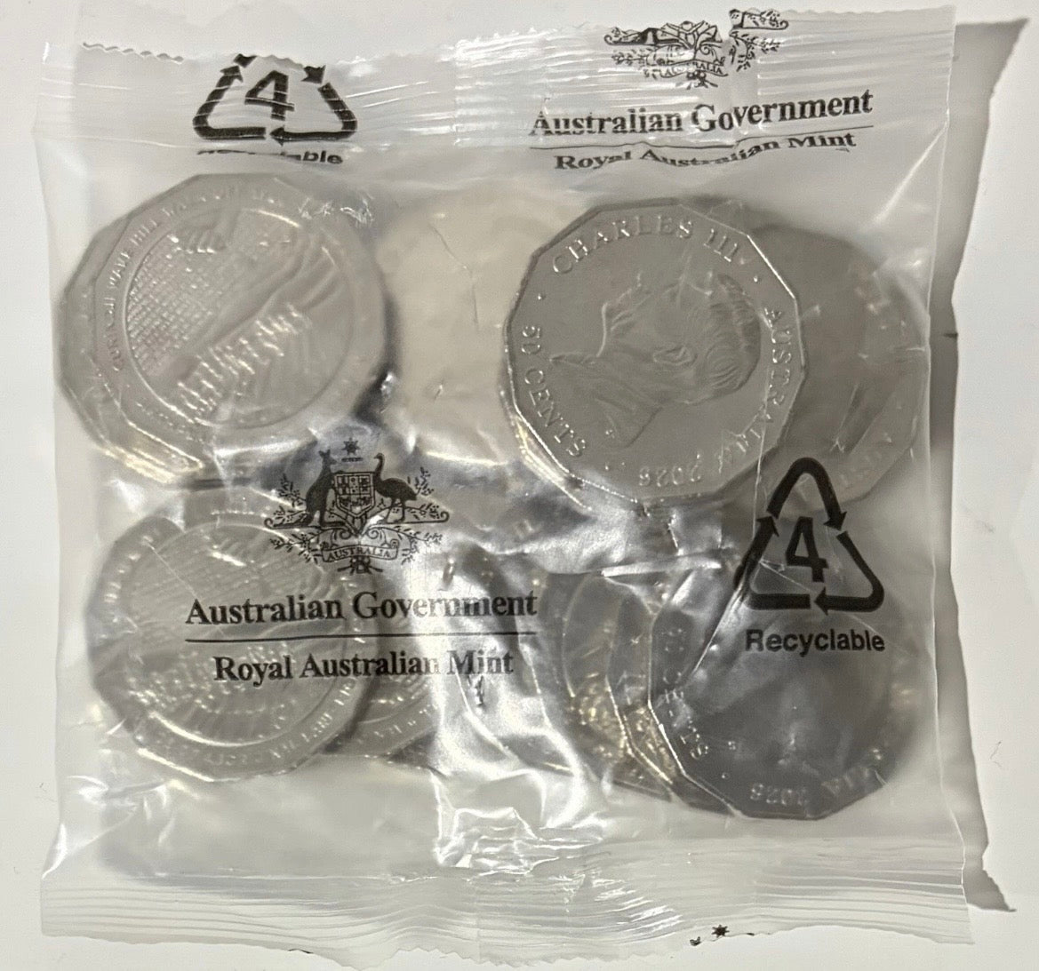 NEW 2026 50c COIN-Unity Courage & Land Rights In 2x2 ex RAM bag