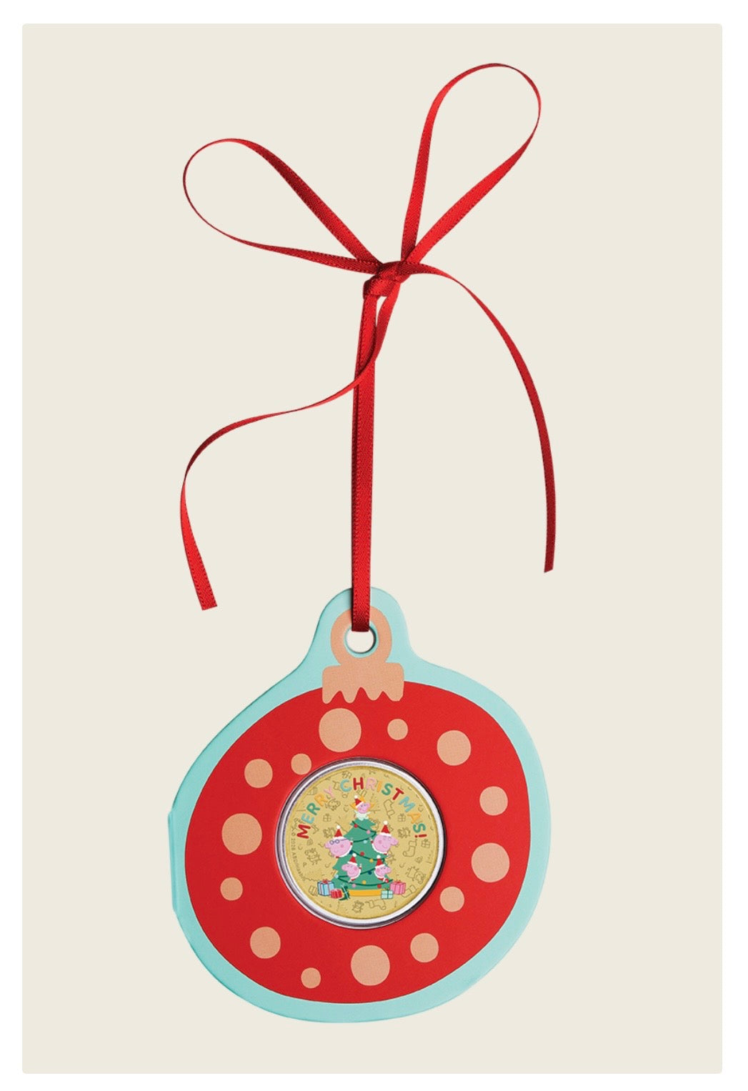 Peppa Pig – Merry Christmas 2026 Collector Coin in Card