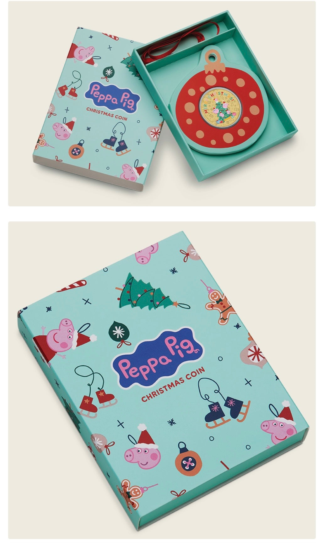 Peppa Pig – Merry Christmas 2026 Collector Coin in Card