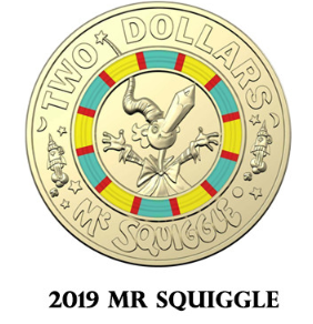2019 Mr Squiggle (Circulated Condition)