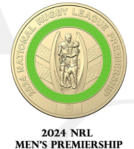 2024 NRL $2 Coins (Circulated Condition)