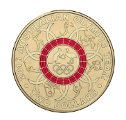 2016 $2 Rio Olympic and Paralympic coins (Circulated Condition)