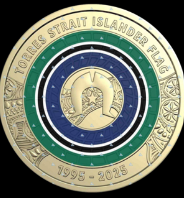 2025 30th anniversary of the Torres Strait Islander Flag $2 coin from RAM Roll