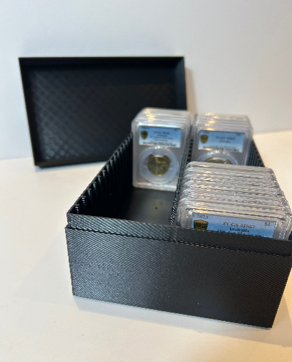 PCGS Graded coin box - Holds 40 graded coins