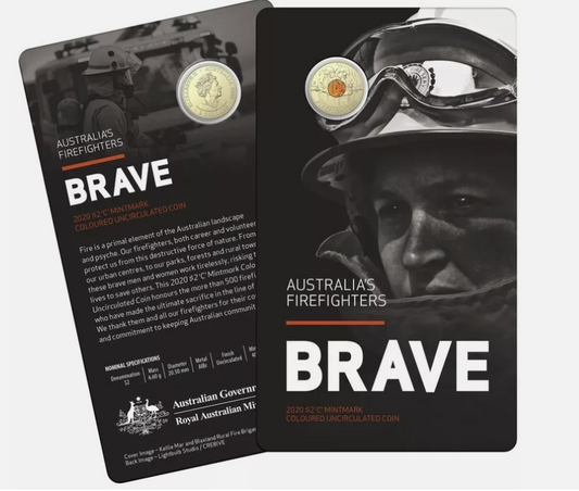 2020 “C Mint” Fire Fighter coin