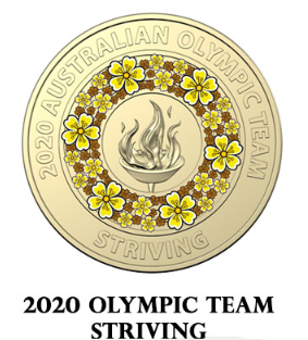 2020 Olympic coins (Circulated Condition)