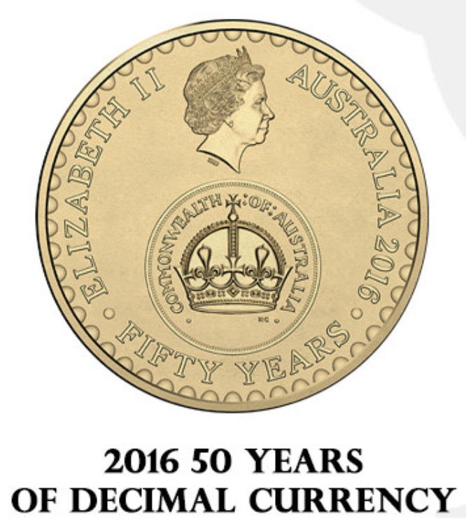 2016 Australian $2 Changeover coin (Circulated Condition)