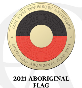 2021 Aboriginal Flag (Circulated Conition)